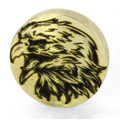 1-1/2 Diameter Round Engraved Baseball 1/4-27 UNF Female Finial ...