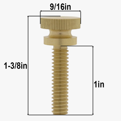 1/4-20 UNC Threaded Screws | Grand Brass Lamp Parts, LLC.