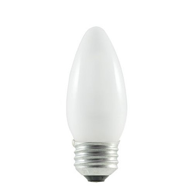 2- Pack 43W = 60W Frosted Torpedo Tip E-26 Base ECO Halogen Fully ...