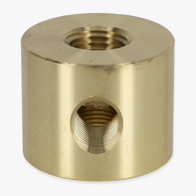 1/4ips X (2)1/8ips Threaded - 1-1/4in Diameter - 4 Way Disc Armback ...