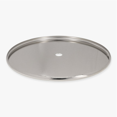 Large Check Rings 6in. Stamped Check Ring - Polished Nickel Finish