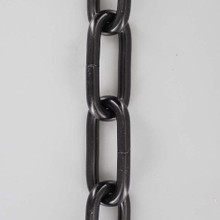 1 Gauge (5/16in.) Thick Steel Chain - Antique Brass Finish