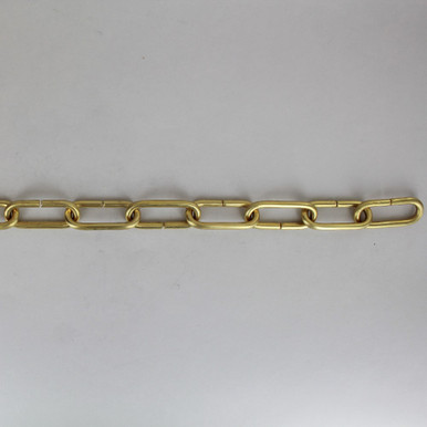 B8830 Antique Brass, Oval Chain, Solid Brass-LL (36 length)