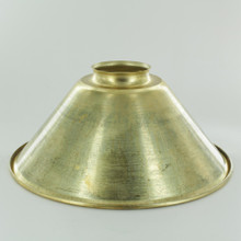 8 Brass Reflector Cone Shade