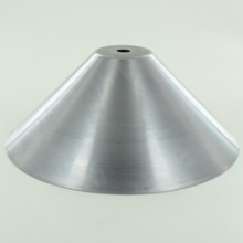 8 Dia., Cone-Shape Metal Lamp Shade with 2-1/4 fitter, White Enamel Finish  08361W