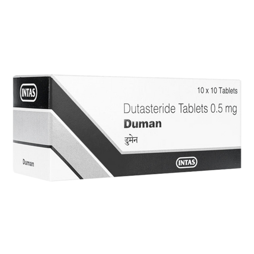Oral Dutasteride 0.5mg 100 tablets