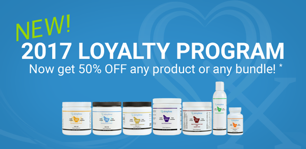 Simplesa Nutrition Loyalty Banner