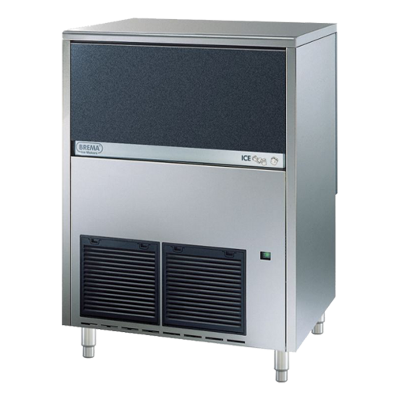 Brema Ice Machine CB184A, 21 Kg production, 4 kg storage, 13 gr ice cube
