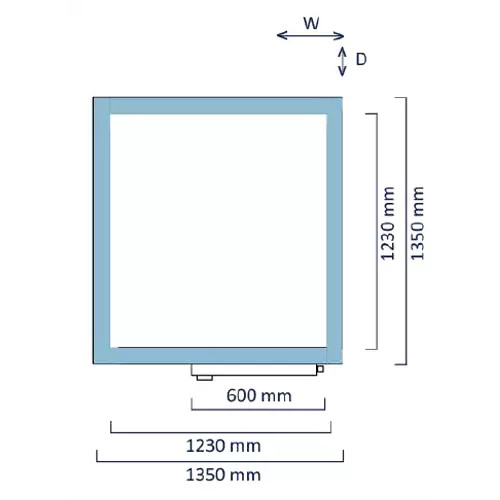 Cool Room Kit 135x135x255cm, DIY, modular, walk in, Misa M-1A24-C
