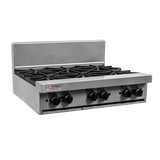 Trueheat RCT9-6 6 Burner Gas Cooktop