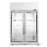 Skope SKT1300N-A Upright Display Fridge White