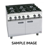 USED Fagor 6 Burner Range Oven