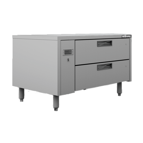 Williams JL2R Jarrah 2 Drawer Remote Low Chef Base