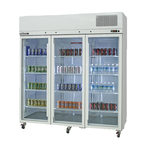 Williams HP3GW Pearl 3 Glass Door Colorbond Display Fridge