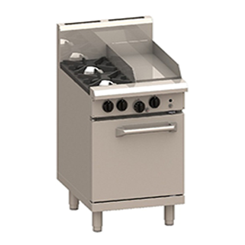 Luus CRO-2B3P 2 Burner 300mm Griddle on Oven Luus CRO-2B3P 2 Burner 300mm Griddle on Oven