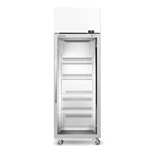 Skope SKT650N-A Upright Display Fridge White