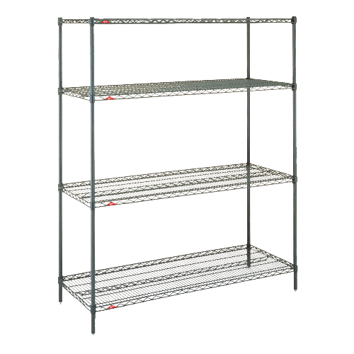 Metro 4 Tier Shelving Kit 1065x610