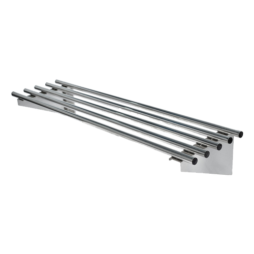 Stainless Steel 2400mm Pipe Wall Shelf