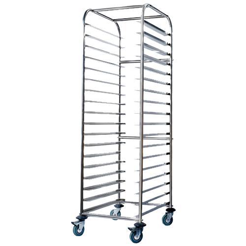 Simply Stainless SS16.1/1.LH Low Height Mobile 1.1 GN Rack Trolley