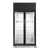 Skope SKT1000N-A Upright Display Fridge Black