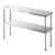 Stainless Steel 600mm Double OverShelf