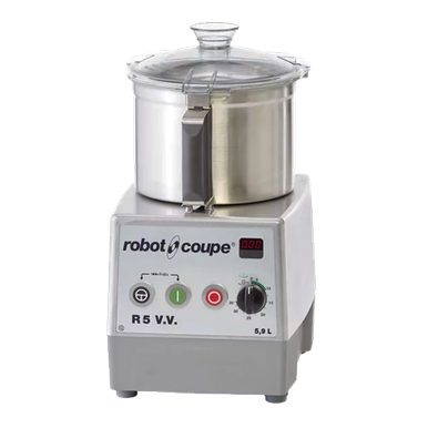 Robot Coupe R5 V.V. Table Top Cutter Mixer, Variable Speed, 5.9L ...
