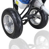 Lawn trimmer wheels