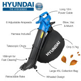 Key Features if the Hyundai  HYBV3000E Leaf Blower - Infographic
