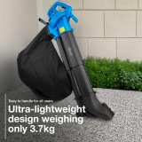 Hyundai 3000w 3-in-1 Leaf Blower, Vacuum, Shredder, 6-Speed, 45L Large Collection Bag, Long 12m Cable | HYBV3000E2 Hyundai 3000w 3-in-1 Leaf Blower, Vacuum, Shredder, 6-Speed, 45L Large Collection Bag, Long 12m Cable | HYBV3000E2