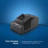 Hyundai 4Ah Li-Ion Battery and 2A Charger Kit for 2nd Generation 20v Range | BI20-4/C20-2