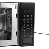 6 Auto Cook Modes One-touch programs for potatoes, popcorn, pizza, beverages, frozen meals, and reheating.