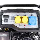 Electric start site generator