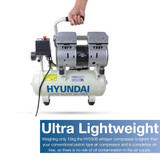 Lightweight air compressor