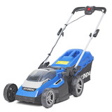 cordless battery powered lawn mower