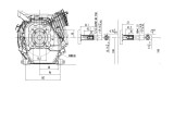 Engine Technical Drawing