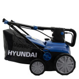 Hyundai 2 x 20V (40V) Cordless Lawn Scarifier, Aerator & Dethatcher Rake 380mm 4Ah Li-Ion Batteries Brushless  | HY2196
