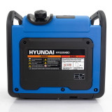 this Hyundai inverter generator can be comfortably stored in the boot of your car or in a caravan cupboard with plenty of room to spare.