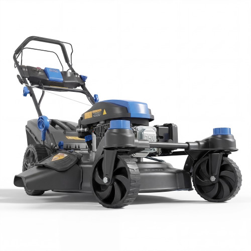 Hyundai 20" / 51cm Zero Turn Self-Propelled Petrol Lawnmower, Electric Start, 196cc | HYM20200SPEZX