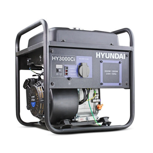 Hyundai 3000W Petrol Converter Generator 212cc 7hp | HY3000CI