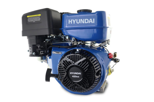 Hyundai 420cc 14hp 25mm Horizontal Straight Shaft Petrol Engine, 4-Stroke, OHV | IC420X-25