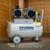 50 litre tank capacity provides an air displacement of 11CFM/ 300 litres per minute and a maximum pressure of 100psi / 7bar.