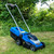 Cordless Battery Powered Roller Lawn Mower