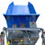 strong steel front skip has a large 500kg capacity