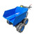 strong steel front skip has a large 500kg capacity