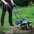 Hyundai 1500W 45cm Electric Garden Tiller, Cultivator, Rotovator and Rototiller 4 x 6 Blades | HYT1500E