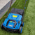 Artificial Grass Sweeper In Use