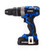 Hyundai 20V MAX Cordless Drill Driver with 13-Piece Drill Accessory Kit, 2Ah Li-Ion Battery | HY2176