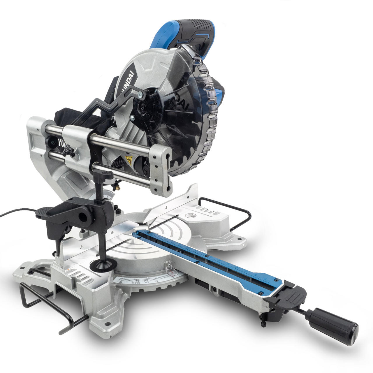 Hyundai 1500W Electric Mitre Saw Chop Saw with 210mm Blade, 230V  HYMS1500E