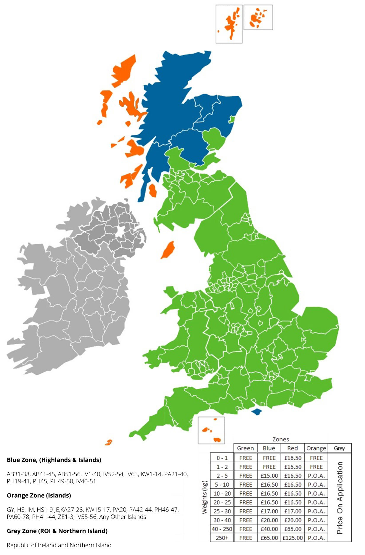 Hpp Shipping Map 2022 Postcodes 