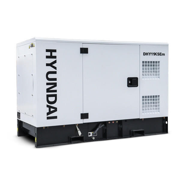 Click to view product details and reviews for Hyundai 11kw 1375kva Single Phase 230v Diesel Generator 1500rpm Water Cooled Slow Running Genset Silenced Canopy Dhy11ksem.